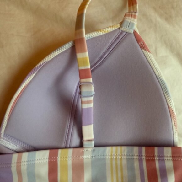 Adore Me Nina Contour Sun-Soaked Stripe Bikini Set, XL **NWT** - Picture 9 of 10